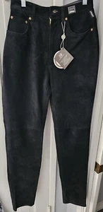 VERSACE WOMENS JEANS COUTURE..NWT... SIZE 30...LEATHER - Picture 1 of 11