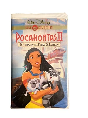 Pocahontas II: Journey To A New World Gold Collection (VHS, 1998) - Image 1 of 3