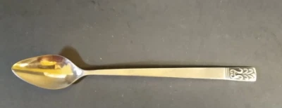 Cucharadita helada Carlisle Cameo acero inoxidable 7,25" de largo Foto 1 de 4