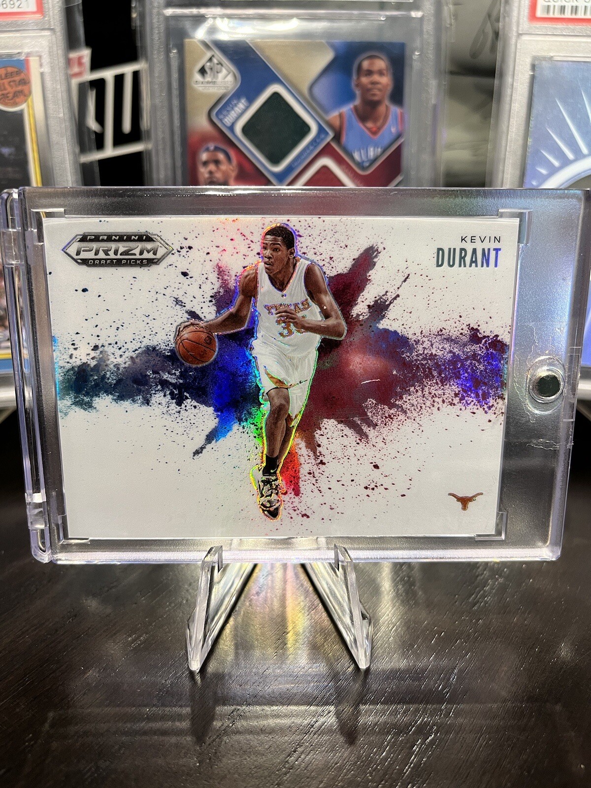 2021 Panini Prizm Draft Pick Color Blast Kevin Durant Texas Longhorn Low Pop #13