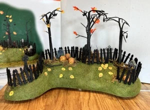 Dept 56 Halloween Haunted Fiber Optic Background FOR PARTS - Picture 1 of 4