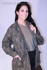 REALTREE TREES & LEAVES HUNTING SNIPER COMBAT TACTICAL JACKET MEDIUM MADE IN USA - Picture 1 of 11