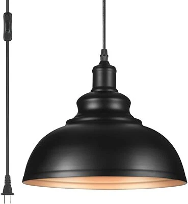 Retro Industrial Pendant Lamp Indoor Ceiling Hanging Light Fixture Living Room - Image 1 of 4
