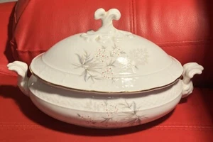Vintage Classic Royale Wild Daisy Fine Porcelain Serving Dish (H17xW30xD17cm) - Picture 1 of 11