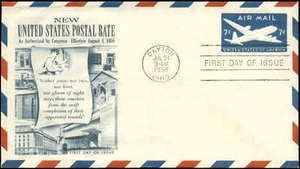 US FDC #UC26 Fleetwood Cachet Dayton, OH Unaddressed - Picture 1 of 1