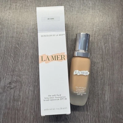 La Mer The Soft Fluid Long Wear Foundation SPF 20 Shade 250 Sand 30ml NIB - Image 1 of 4