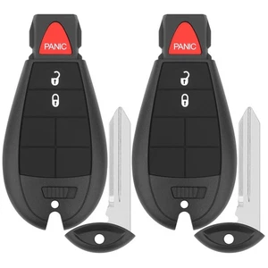 Ram Key Fob Replacement 2013-2021 2 Pack Keyless Entry Remote - Picture 1 of 8