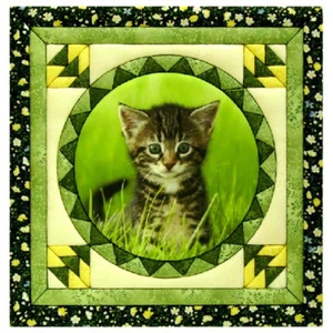 Quilt Magic® Kitten No-Sew Quilt Kit - Picture 1 of 1