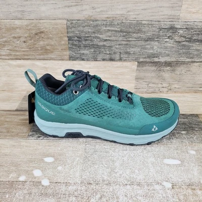 Vasque Sunsetter NTX Mujer Zapato de Senderismo 7.5 Azul Vert Con Cordones Medio Top Impermeable Foto 1 de 4