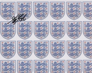 Foto autógrafa firmada a mano por Kevin Keegan 8x10 Inglaterra Newcastle Toon Army - Imagen 1 de 2