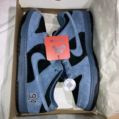 МУЖСКОЙ РАЗМЕР 13 — Supreme x Nike SB Dunk Low 94 Ocean Fog эксклюзивные товары из США сейчас 🔥 - Изображение 1 из 4