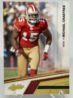 Michael Crabtree 2010 Absolute Memorabilia #84 San Francisco 49ers - Image 1 of 2
