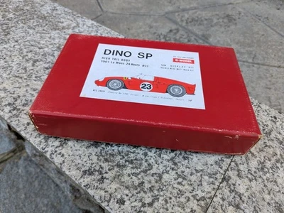 Q MODEL FERRARI DINO SP HIGH  TAIL BODY 1/24 LE MANS 24 HOURS VINTAGE - Immagine 1 di 4