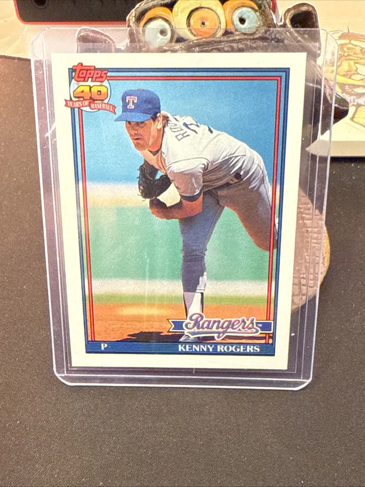 1991 Topps - Kenny Rogers #332 - Image 1 of 1