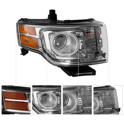 Right RH Headlight Assembly For 2009-2012 Ford Flex Limited /Titanium HID XENON Foto 1 de 4