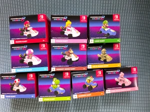 Nuevo 2024 McDonald's Mario Kart 8 Deluxe Happy Meal Juguetes Juego Completo de 10 Luigi - Imagen 1 de 6