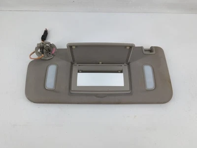 Visor solar driver terreno 2010-2017 GMC espelho esquerdo cinza U7596 - Imagem 1 de 4