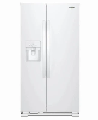 Whirlpool 36" independiente 24,55 Cu. Refrigerador de pies Side by Side - WRS325SDHW Foto 1 de 4
