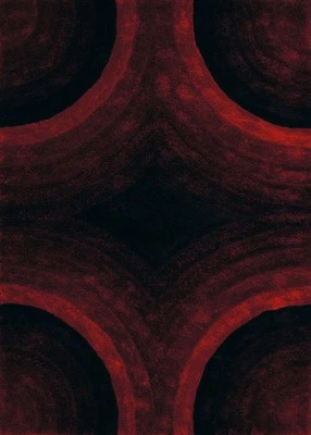 Alfombra geométrica roja 8x11 United Weavers 2100-20230 - abril 7' 10" x 10' 6" Foto 1 de 3