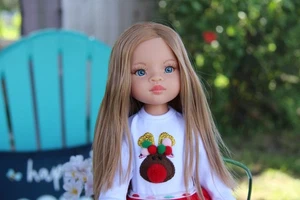 Paola Reina Weihnachten Rentier Outfit nur für 13"/32cm Puppe - Bild 1 von 15