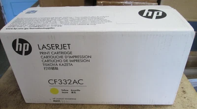 NUEVO CARTUCHO DE TÓNER AMARILLO GENUINO HP 654A CF332AC Foto 1 de 4