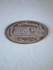Elongated Smashed Penny 33rd Annual Festival Of The Forks Sept 18 1999 Albion Mi - Picture 1 of 14