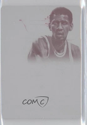 2013 Flawless Retired Numbers Printing Plate Magenta 1/1 George Gervin HOF 2u3 - Image 1 of 3