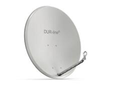 DUR-line Select 85/90cm Satellitenschüssel Alu hellgrau