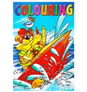 96 PAGES A4 COLOURING BOOK ACTIVITY FOR Children Kids Boys Girls Fun Travel - Picture 1 of 12