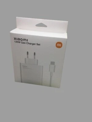 CARGADOR XIAOMI ORIGINAL 120W CON CABLE 1m  CARGA ULTRA RAPIDA - Imagen 1 de 4