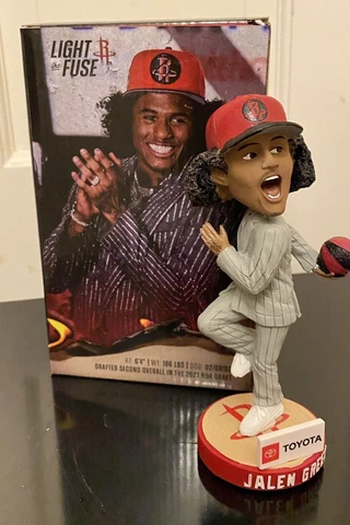 Houston Rockets 2023 Jalen Green SGA bobblehead bobble NIB  Toyota 03/21 Cover