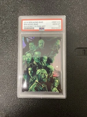 2014 Breaking Bad Card PSA 10 💎 Hologram - Image 1 of 4