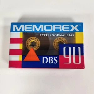 Memorex dbs 90 Cassette Brand New Sealed Type Normal Bias - Picture 1 of 4