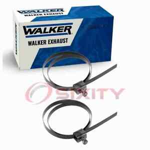 2 pc Walker Exhaust Muffler Straps for 1975-1983 Ford E-100 Econoline 4.9L if
