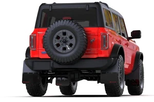 Guardabarros Rally Armor con logotipo rojo para Ford Bronco 2021-2025 wo estribo - Imagen 1 de 8