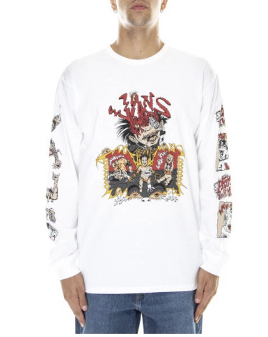 Vans Off the Wall Gallery x Dwiky Ka WKWK Long-sleeved Shirt Men's Size XL