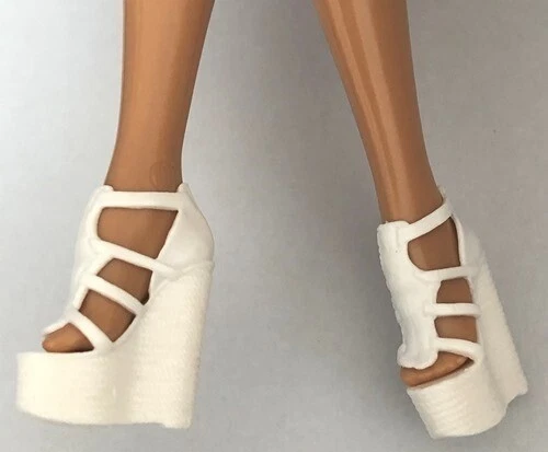  SANDALIAS CUÑA BARBIE SIGNATURE FAN CLUB MODELO BLANCO MUSA SILKSTONE Foto 1 de 1