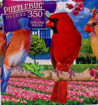 350 Piece Jigsaw Puzzle Spring Neighbors 20 X 12 Puzzlebug - Image 1 of 3