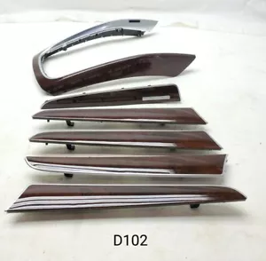 2009-2016 AUDI Q5 8R INTERIOR TRIM SET BROWN 6 PIECES OEM - Picture 1 of 11