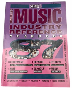 Sonics Australia’s Music Industry Reference Book Yearbook 1987 - Picture 1 of 6