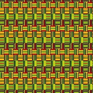 African Sunset by Chong A Hwang Multi African Code Cotton Fabric by The Yard - Picture 1 of 1