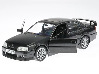 Opel Omega Evolution 500 1991 nero modello di auto 124083 Whitebox 1:24 - Immagine 1 di 4