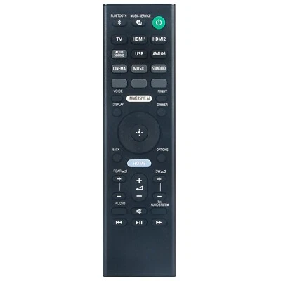 New RMT-AH509U For Sony Sound Bar AV System Remote Control RMT-AH509U HTA7000 - Image 1 of 4