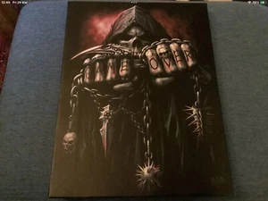 Grim Reaper - Game Over - Canvas Picture - Picture 1 of 1