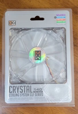 Xigmatek Crystal Cooling System CLF Series Fan CLF-F1451 140×140×25. - Image 1 of 4