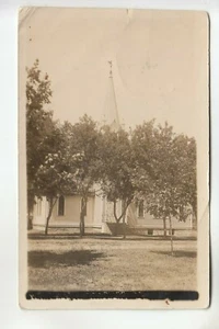 Real Photo Postcard Methodist Episcopal Church Radcliffe IA - Picture 1 of 1