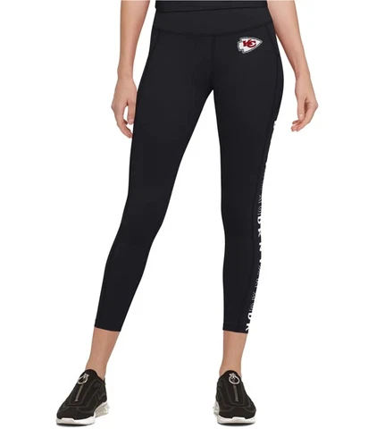 Dkny Womens Kansas City Chiefs Compression Athletic Pants Cover