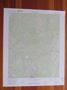 Hazard North Kentucky 1979 Original Vintage USGS Topo Karte - Bild 1 von 1