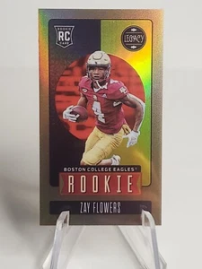 Legacy Football Zay Flowers RC 2023 mini bronce/75 Baltimore Ravens novato  - Imagen 1 de 3