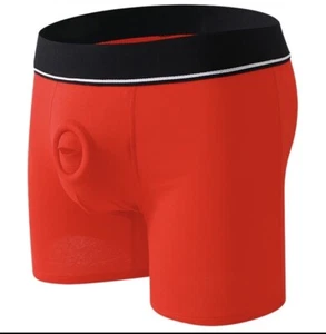 ✅⭐️Sexy Boxers O-Ring Underwear Red Size XXL⭐️✅ - Picture 1 of 2